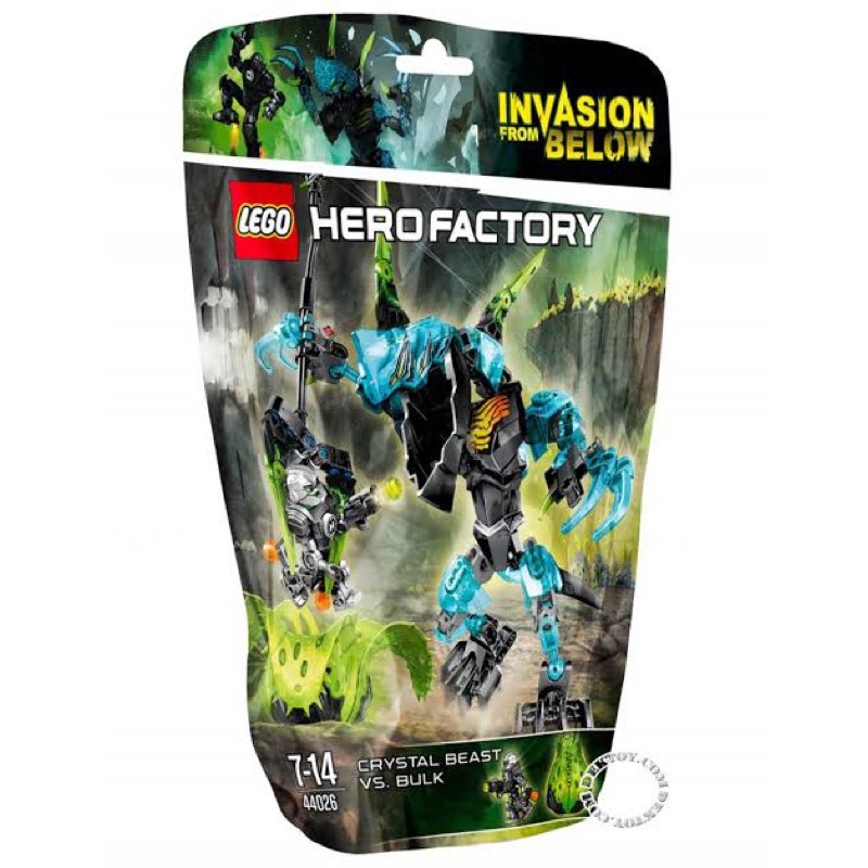 LEGO Hero Factory 44026 CRYSTAL Beast vs. BULK มือ1 ของแท้💯