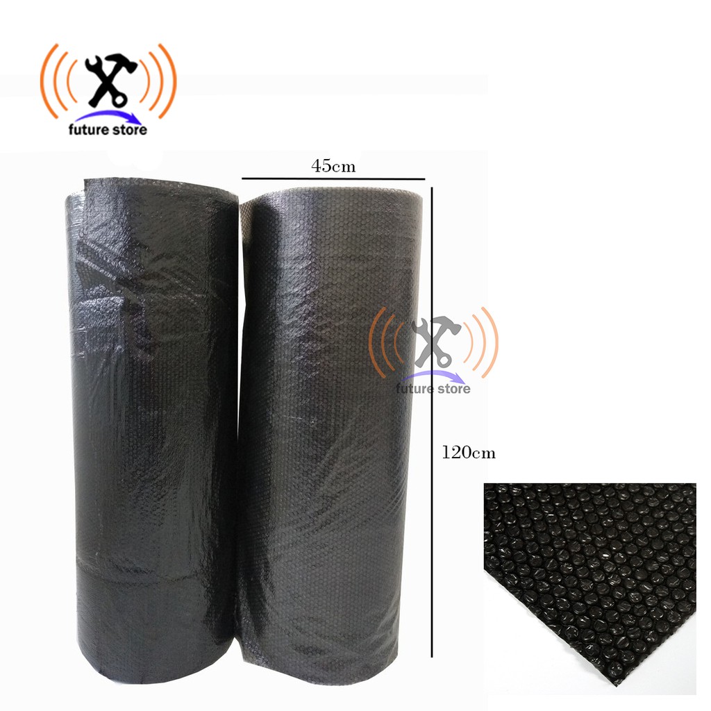 Black Bubble Wrap พลาสติก Bubble Wrap 1 ม้วน