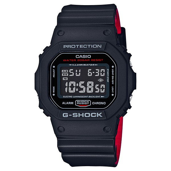 นาฬิกา Casio G-Shock Limited Heritage Black &amp; Red (HR) series รุ่น DW-5600HR-1