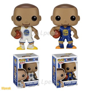 ฟิกเกอร์ Stephen Curry NBA Star # 19 FUNKO POP ไวนิลสีทอง 30