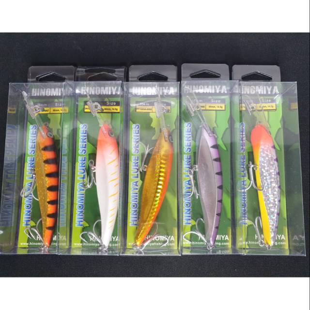 Hinomiya Lure Series PF1243A 90mm เหยื่อตกปลา