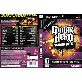 แผ่นเกมส์ PS2 Guitar Hero Smash Hits   คุณภาพ ส่งไว (DVD)