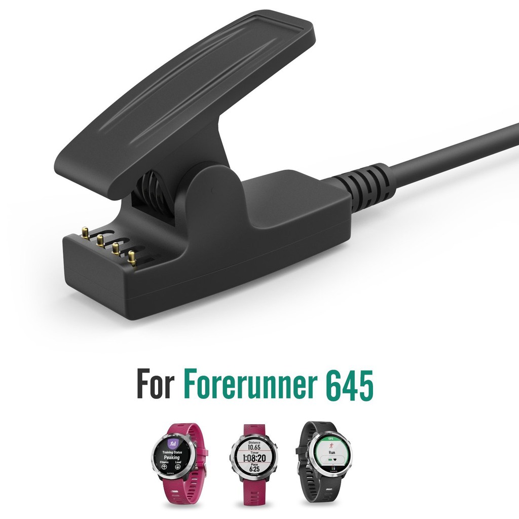 แท่นชาร์จ USB Type C สําหรับ Garmin Forerunner 645 235 230 630 Vivomove HR