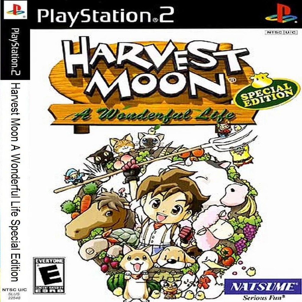 Harvest Moon A Wonderful Life Special Edition [USA] [PS2DVD] Shopee