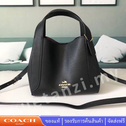 COACH 78800 กระเป๋าสะพายข้างผู้หญิงหนังเต็มขอกระเป๋าถัง