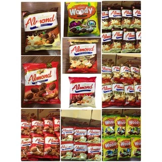 🌰ช็อกโกแลตUnited​ Almond​ ช็อกโกแลตผสมอัลมอนด์​ 247กรัม​ (1ห่อมี45เม็ด)ส่งเร็ว