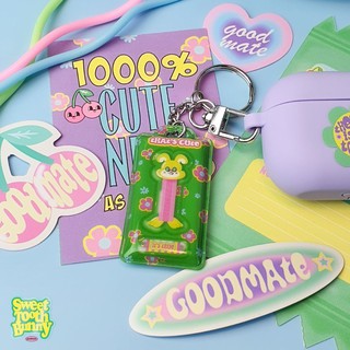 [Goodmate] Puffy Keyring / Sweet Tooth Bunny : พวงกุญแจ