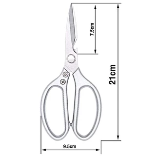 กรรไกรทำครัว ใช้ตัดอาหาร kitchen scissors สำหรับตัดไก่ ตัดเนื้อ ไม่เป็นสนิม Simple Thailand