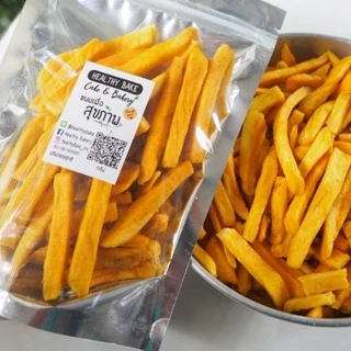มันหวาน​ ญี่ปุ่น​ อบกรอบ​ เจทานได้ ไม่มีน้ำตาล​ หวานธรรมชาติ​ มันแท่ง อบ กรอบ sweet potato crisps​