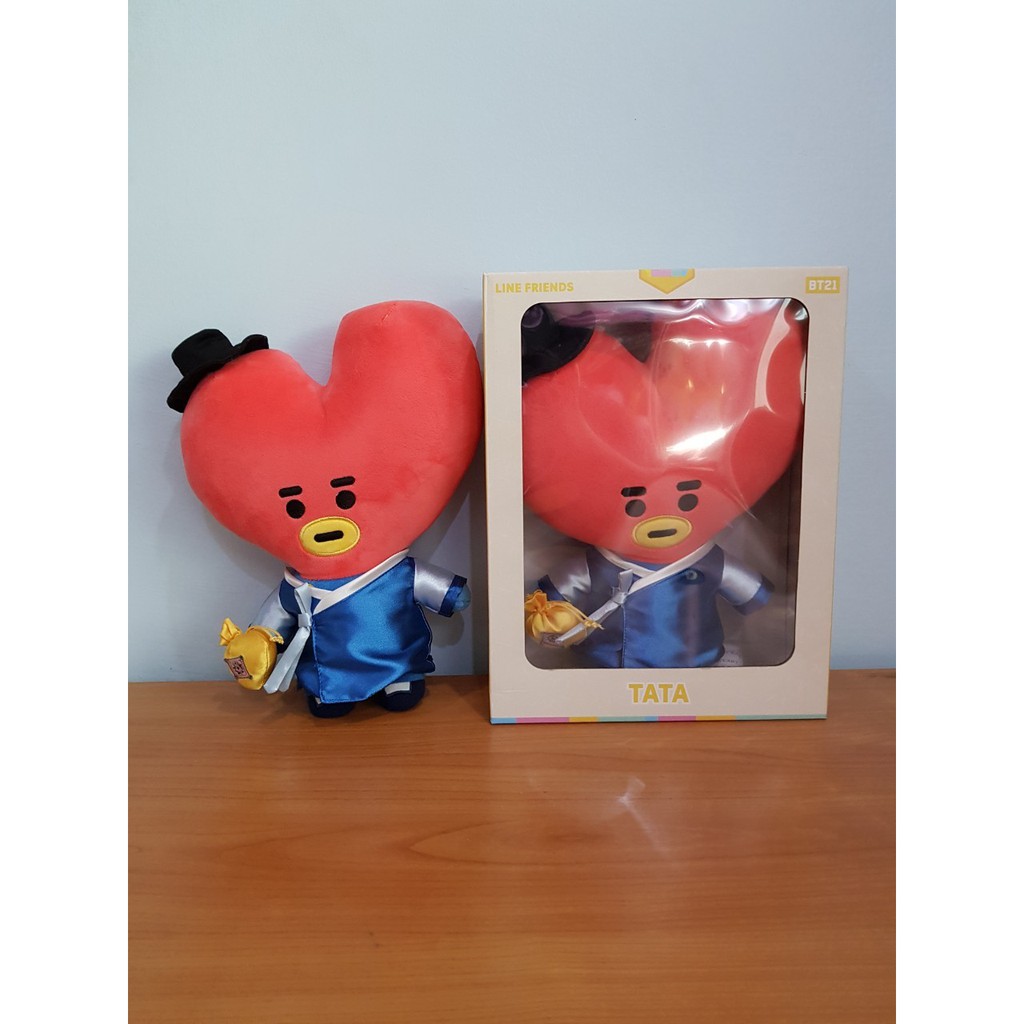 ฺพร้อมส่ง BTS BT21 HANBOK SET ตุ๊กตา ชุดฮันบก น่ารักๆ เกาหลีสุดๆ นำเข้าจากประเทศเกาหลี ของแท้ 100% จ