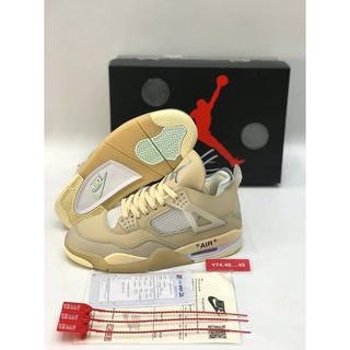 Nike Air Jordan 4 Retro Off White(size40-45)