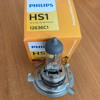 🔥ลดทันที 100.-ใช้โค้ด NASMSHVS419🔥 หลอดไฟหน้า H4 Philip 3 ขา 12V 35W+30% ใช้กับรถ(1อัน)