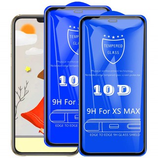 10D Full Screen Tempered Glass For iPhone XR XS Max 6s 6 7 8 7Plus 8Plus 6SPlus 10D Full Screen Tempered Glass iPhone 12 11 Pro Max 12mini Screen Protector