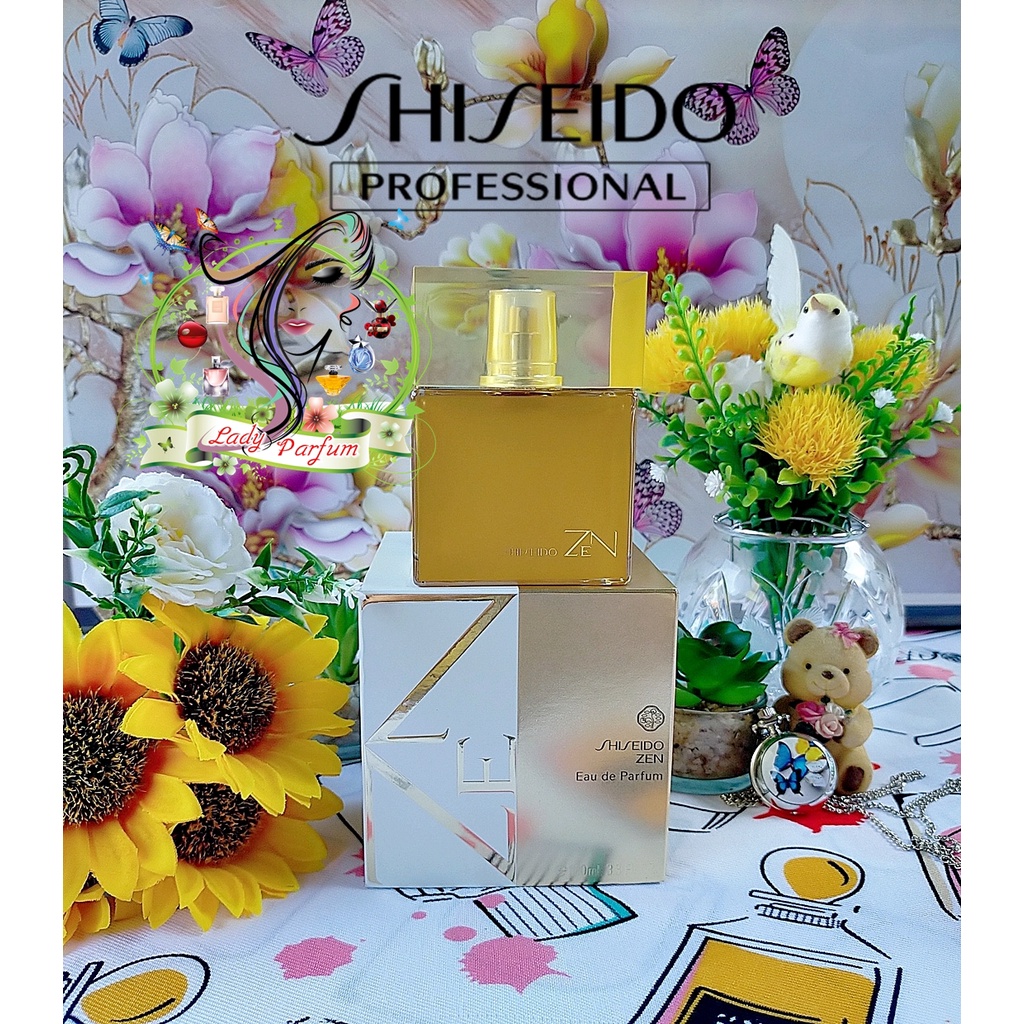 Shiseido Zen Eau De Parfum For Women 100 ml. ( กล่องขาย )  .