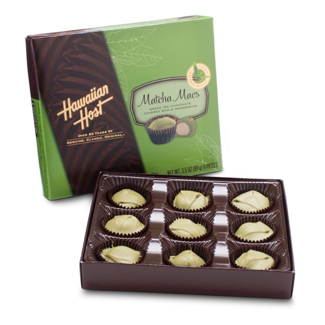 Hawaiian Host Matcha Macs