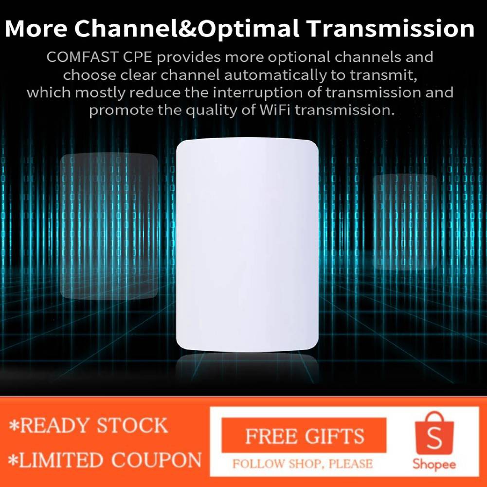 COMFAST CF-E120A 5.8Ghz เราเตอร์ AP WiFi สะพานไร้สาย