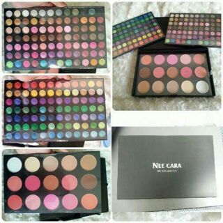 พาเลทแต่งหน้า Nee cara 3 ชั้น 168สี