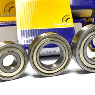 API Bearing 6203 ZZ ตลับลูกปืน เม็ดกลมร่องลึก คุณภาพเยี่ยม มาตรฐาน DGBB ปิดเหล็กสองด้าน