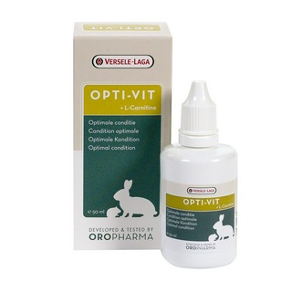 Opti-Vit 50 ml. (วิตามินรวม สำหรับสัตว์เล็ก)