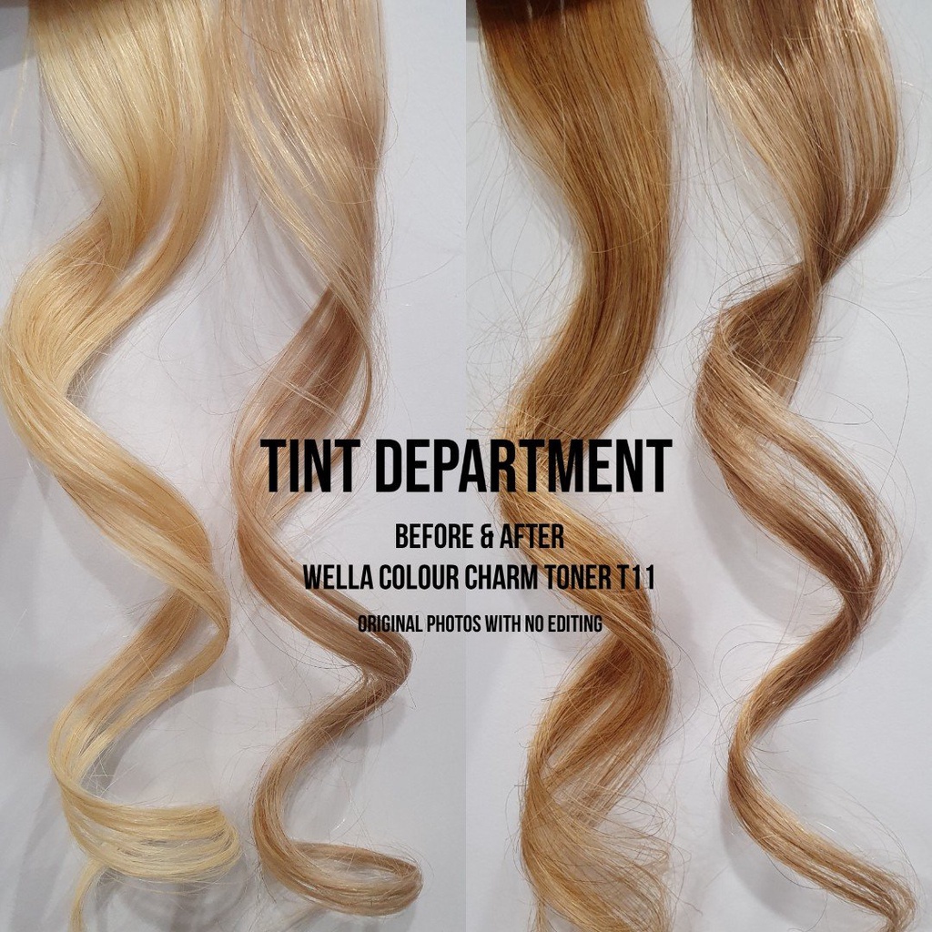 ┋*ส่งทุกวัน* Wella Color Charm Permanent Liquid Hair Toner |  โทนเนอร์ปรับสีผม 42ml | Shopee Thailand