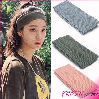 ผ้าคาดผม แบบดูดซับเหงื่อ ทรงสปอร์ต  ที่คาดผมแฟชั่น sports hair band