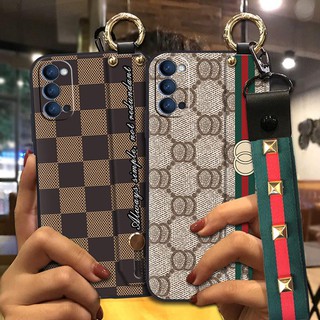 เคสโทรศัพท์กันรอยขีดข่วนลายสก๊อตขนาดเล็กสําหรับ oppo reno 4 5G