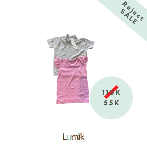 เสื้อยืดคอเต่า Lumik Reject & Tee Simple Baby