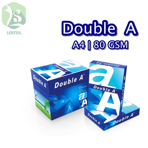 กระดาษถ่ายเอกสาร Double A กระดาษ A4 ความหนา 80 แกรม