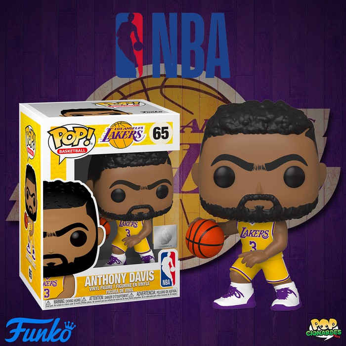 Funko Pop à¸£à¸­à¸‡à¹€à¸— à¸²à¸ à¸¬à¸²à¸šà¸²à¸ªà¹€à¸ à¸•à¸šà¸­à¸¥ Nba Los Angeles Lakers Anthony Davis Shopee Thailand