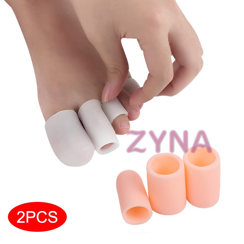 【พร้อมส่ง】ซิลิโคนเจล ป้องกันนิ้วเท้า บรรเทาอาการปวด ป้องกันแผลเป็น ข้าวโพด