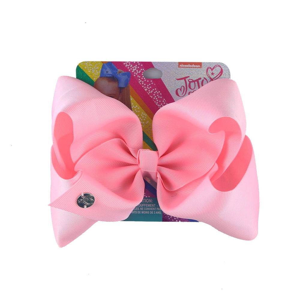 8 นิ้ว Jojo Siwa เครื่องประดับผมเด็ก Jojo กิ๊บติดผมเด็ก Hairpin อุปกรณ์เสริมสําหรับเด็ก