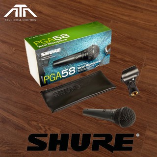 **แท้ มหาจักร** SHURE ไมโครโฟน PGA58-LC PGA58 PGA-58 Dynamic Microphone ชัวร์ ไมค์ ไมค์สาย ไมค์ร้อง ไมค์พูด ไมค์ชัว