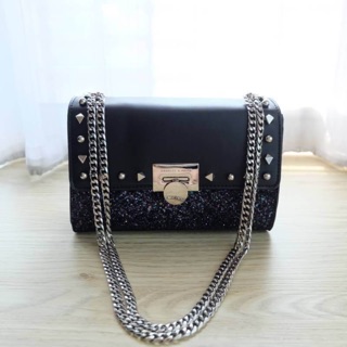 Charles&amp;Keith Stud Detail Sling Bag