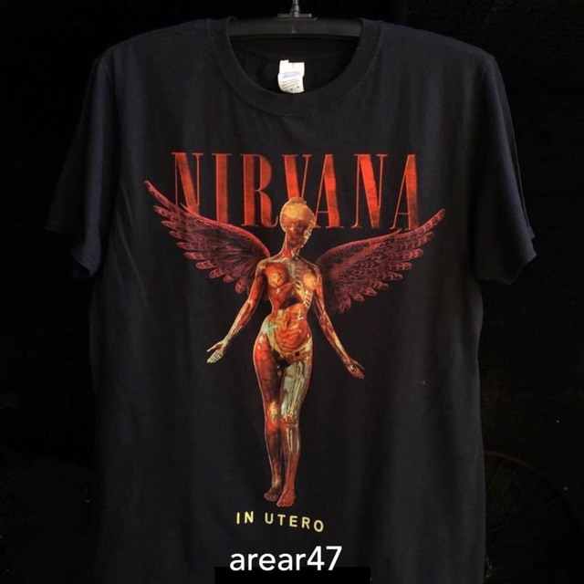 เสื้อวง NIRVANA แท้ 100%