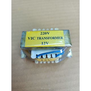 900506 หม้อแปลง หม้อแปลงไฟฟ้า เข้า AC 220V ออก DC 12 Vกว้าง*ยาว 7.5*4cm