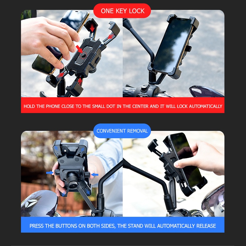 ที่จับมือถือมอเตอร์ไซค์ ที่จับโทรศัพท์ ที่ยึดมือถือ ที่ยึดโทรศัพท์ ที่วางมือถือ ที่วางโทรศัพท์มอเตอร์ไซด์