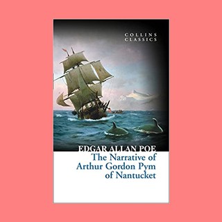 หนังสือนิยายภาษาอังกฤษ The Narrative of Arthur Gordon Pym of Nantucket ชื่อผู้เขียน Edgar Allan Poe