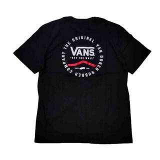 HA เสื้อยืด Vans off the wall เสื้อสตรีท Vans off the wall T shirt เสื้อยืดย้อนยุค