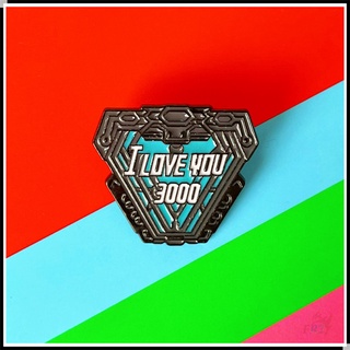★ เข็มกลัด ลาย I Love You 3000 The Avengers สไตล์คลาสสิก ★ 1 ชิ้น ไอรอนแมน สร้างสรรค์ Doodle เคลือบ Pins กระเป๋าเป้สะพายหลัง กระดุมเข็มกลัด