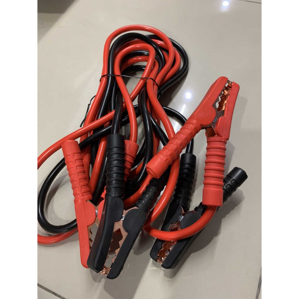 สายพ่วงแบต สายพ่วงแบตเตอรี่รถยนต์ สายพ่วงแบตเตอรี 1500A 1800A ความยาว 3.5 เมตร 3เมตร 2.5 เมตร - รูปที่ 6