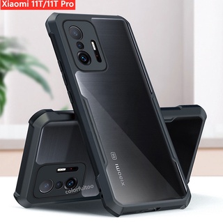 [พร้อมส่ง] เคสใสกันกระแทกสําหรับ Xiaomi 11T 11 T Pro 11 Lite 5G NE 11Lite 4G 5G Mi11 10T Pro เคสอะคริลิคใส