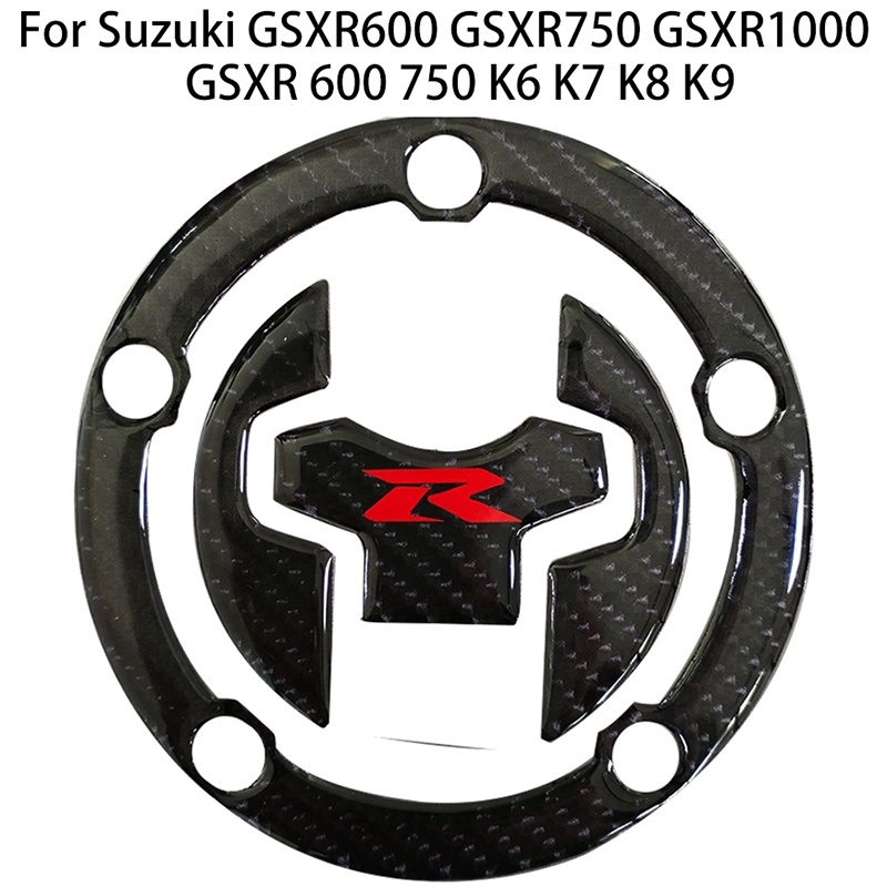 For Suzuki GSXR600 GSXR750 GSXR1000 GSXR 600 750 K6 K7 K8 K9 3D Carbon Fiber Motorcycle Fuel Tank Pa