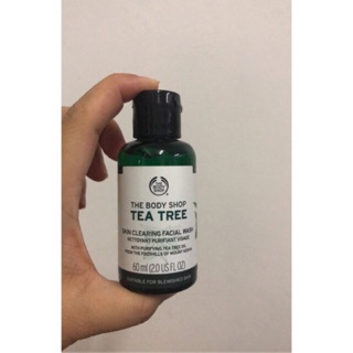 The body shop tea tree facial wash 60 ml