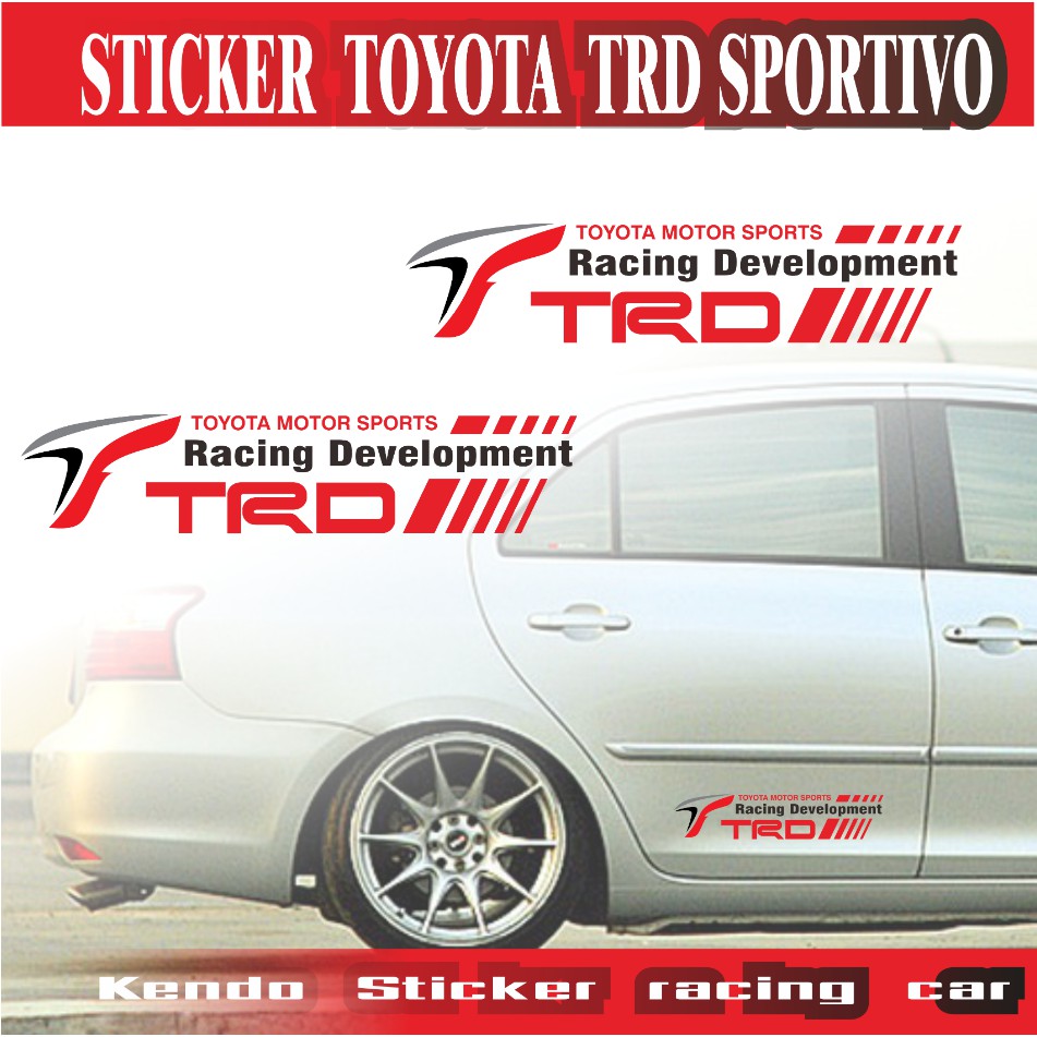 สติ๊กเกอร์  TRD SPORTIVO