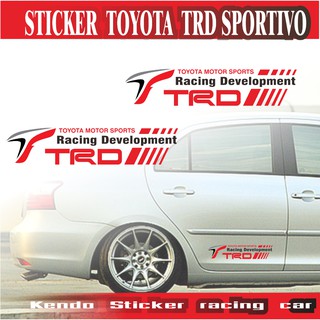 สติ๊กเกอร์  TRD SPORTIVO