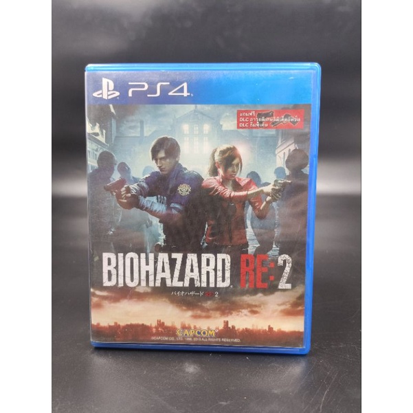 PS4 แผ่น ps4 Biohazard Re2 มีภาษาไทย