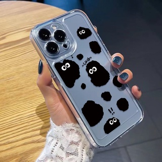 เคส TPU Space Case อ่อนอะคริลิค For i 11 13 7 8 14 Plus 12 13 11Pro Max X XS Max 11 13 12 Pro 7 8 SE 2020 ใสเคสมือถือ