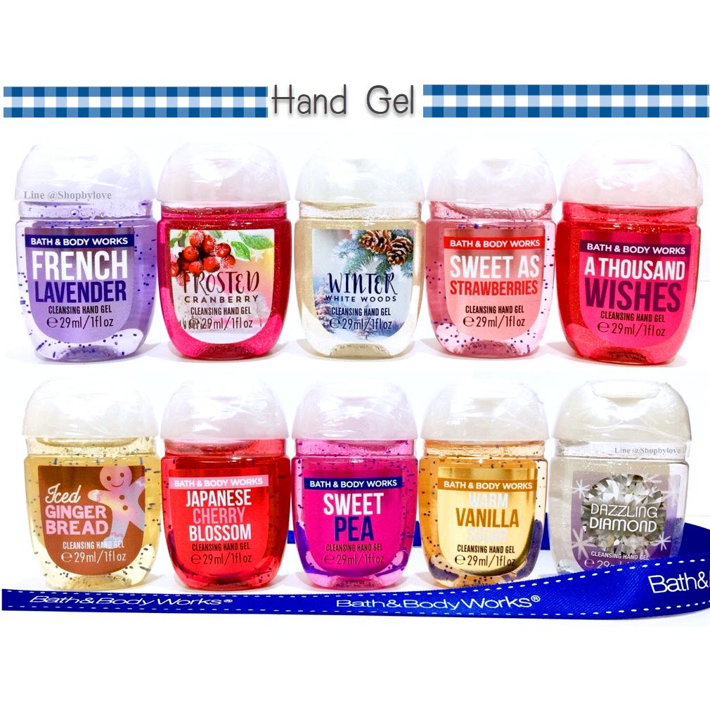 Bath Body Works Cleansing Hand Gel ขนาด 29ml สินค้าจากชอปไทย ...