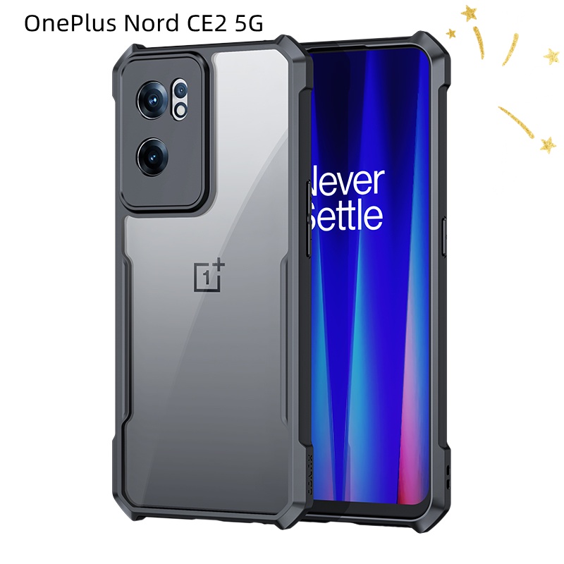 เคสโทรศัพท์มือถือ PC TPU อะคริลิคใส กันกระแทก สําหรับ OnePlus Nord CE 2 5G CE2 10Pro 9RT Nord 2T CE Nord2 Armor