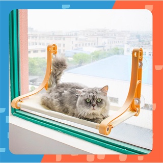 [🚚 พร้อมส่ง] Sunshine Cat Hammock ที่นอนติดกระจกแมว เปลแมว